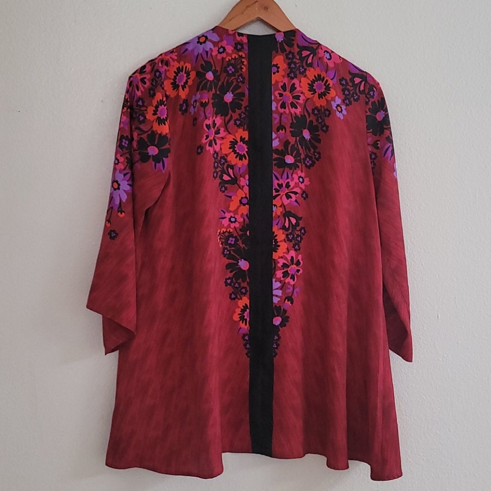 Bob Mackie Wearable Art Kimono - image 7